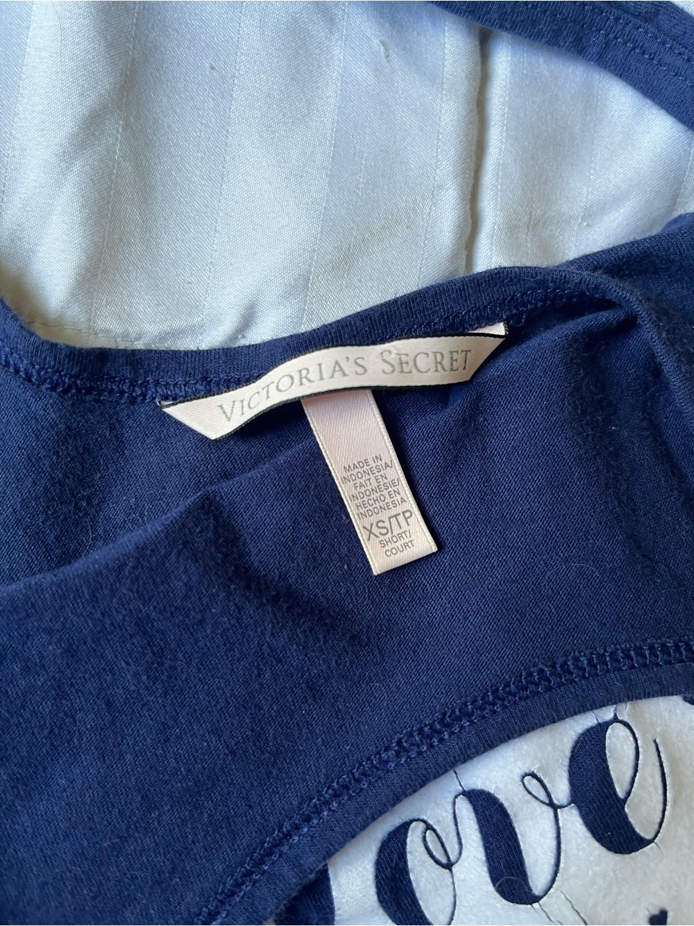 Victoria’s Secret navy racerback tank top - Picture 3 of 3